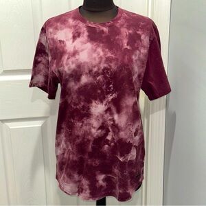NWOT Air Jordan Maroon Tie Dye T-shirt Large